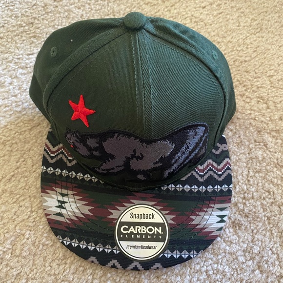 Carbon Elements California Bear SnapBack Hat - Picture 4 of 9
